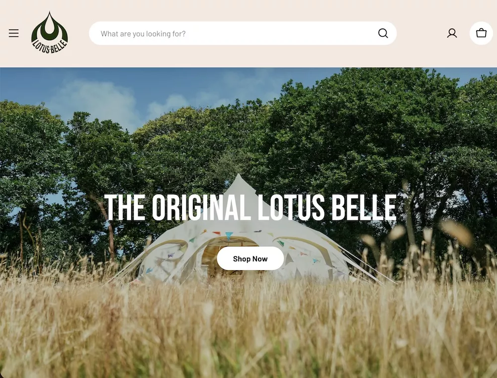 Lotus Belle Shopify Website